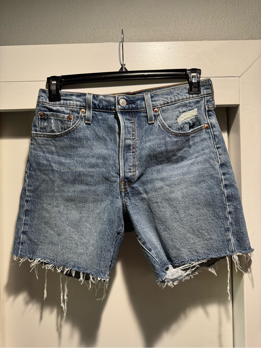 Levi’s 501 Vintage High Rise Button Fly Shorts